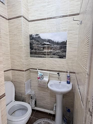 продажа домов жилмассив кок жар бишкек: 3 бөлмө, 68 м², 3 кабат, Косметикалык ремонт — 6