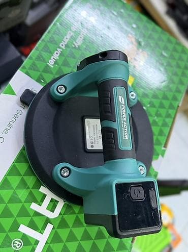 присоска для плитки: Электрический вакуумный присос POWER ACTION для переноски листовых — 1