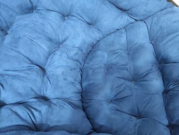 надувные кресло: Складное кресло-кокон (луна) с мягкой подушкой - Эргономичная форма — 5