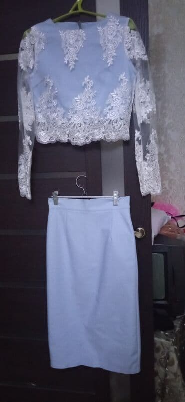 теннисный юбка: Очень красивая двойка юбка и ажурная кофточка новая,и платье летнее — 1