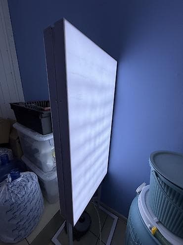 вывески таблички: Напольный световой короб (лайтбокс) с подсветкой - Тип: двусторонний — 2