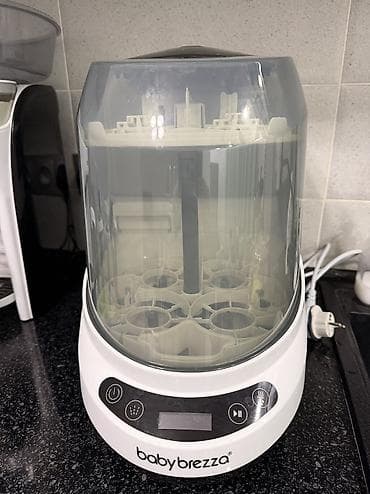 Жаңы төрөлгөн ымыркайлар үчүн товарлар: Baby Brezza Bottle Washer Pro - мойка + стерилизатор + сушилка (3 в 1) — 1