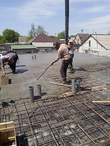 бетон столбы: Монолитные работы: фундамент, стены, армопояса - Профессиональное — 5