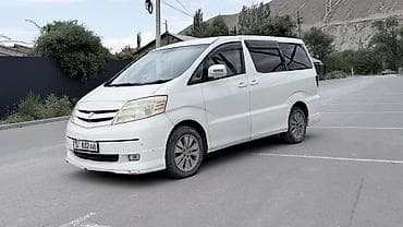 Toyota Alphard: 2003 г., 2.4 л, Автомат, Гибрид, Минивэн