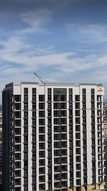 Недвижимость: 2 комнаты, 61 м², Кок-Жар ж/м Элитка, 13 этаж, ПСО (под самоотделку) — 1