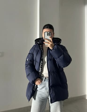 фирменные часы: Пуховик, Короткая модель, С капюшоном, Стандарт — 1