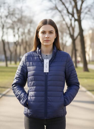 Ультралёгкая стёганая куртка Peritang. очень облегченная куртка