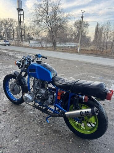 Кастомный мотоцикл на базе оппозитного советского мото (тип