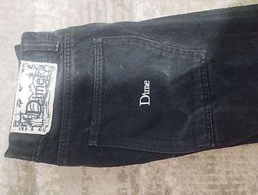 Джинсы Dime - Модель: прямые/слегка зауженные к низу, классическая