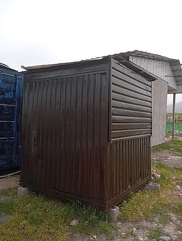 Металлический киоск/хозблок из профнастила - Каркас металлический — 3