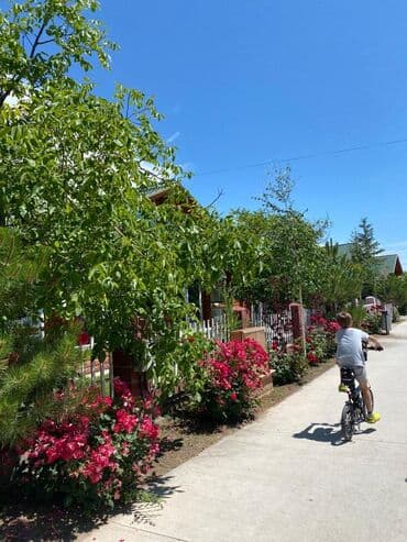 гостевые дома в бостери: Коттедж, 35/3, 4-комнатный ЦО Радуга West, Кош-Кол, Детская площадка, Парковка, стоянка, Охраняемая территория — 26