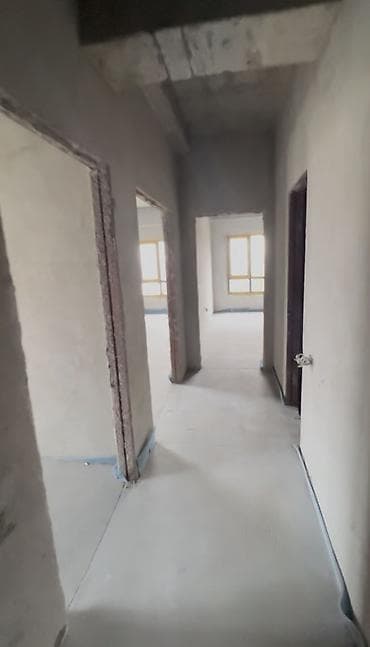 6 микрорайоне: 2 комнаты, 72 м², Манаса/Боконбаева 12 этаж, ПСО (под самоотделку) — 6