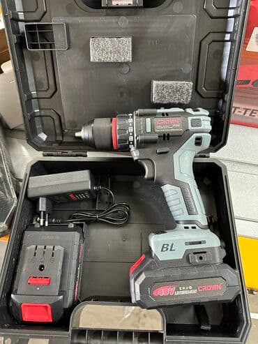 kason шуруповерт: Шуруповерт CROWN Профессиональный без щеточный — 1