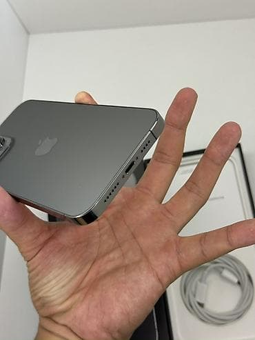 redmi 11 т: IPhone 13 Pro Max, Колдонулган, 512 ГБ, Space Gray, Кабель, Куту, 80 % — 7