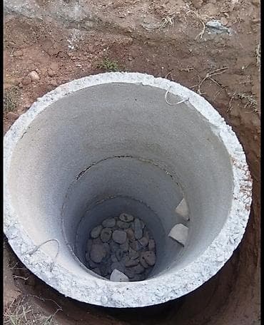 круглый бассейн: Копаем траншей и септик, под ключ. Услуга предоставляется все в — 1