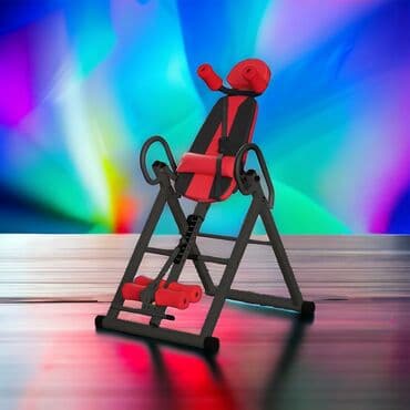 купить ортопедический наколенник: Инверсионный стол С ПОДУШКОЙ для спины, позвоночника, тренажер от боли — 1