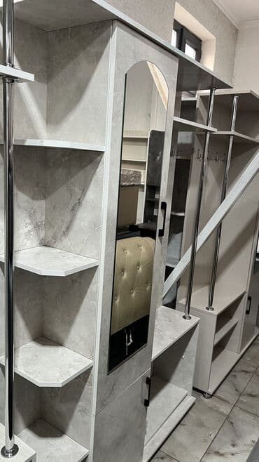 настенный шкаф для ванной комнаты: Гарнитур для прихожей, Новый, Зеркало, Бесплатная доставка — 3