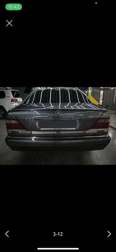 mersedes s klas: Mercedes-Benz S-Class: 1996 г., 5 л, Автомат, Бензин, Седан — 5