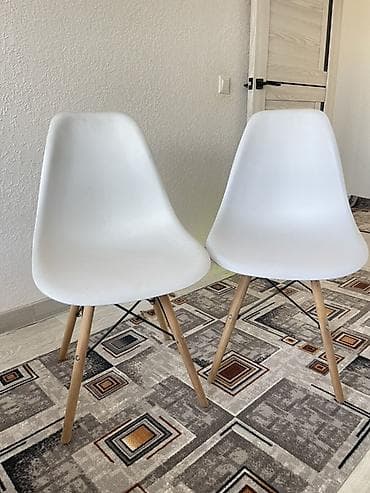 Набор из 2 современных стульев в скандинавском стиле. - Цвет сиденья