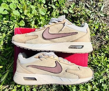 on cloude: Мужские кроссовки, 43, Nike, Б/у, цвет - Бежевый, Самовывоз — 4
