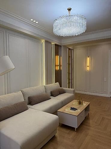 sky: 3 комнаты, 105 м², Асанбай мкр Элитка, 10 этаж, Евроремонт — 9