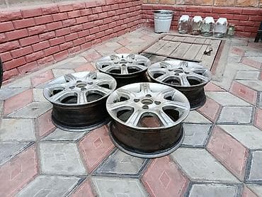 camry 2 2: Литые Диски R 14 Комплект, отверстий - 4, Б/у — 3