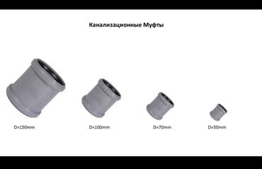 шланг пвх для ассенизации: Труба для канализации Магистральная, Материал: Пластик, Диаметр 100 мм, Толщина стенки: 2 мм — 8