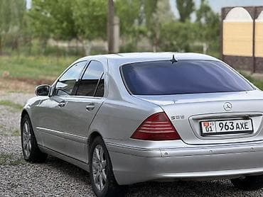 цены на китайские авто в киргизии: Mercedes-Benz S-Class: 2002 г., 3.2 л, Автомат, Газ — 4