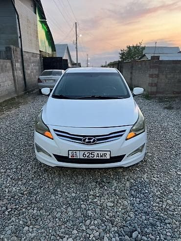 r17 215 55: Hyundai Accent: 2016 г., 1.6 л, Автомат, Бензин, Седан — 5