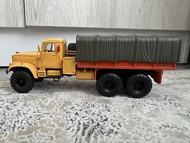 урал 131: 1:43 масштабная Модель грузовика Краз-255Б (6x6) с тентованным кузовом — 2
