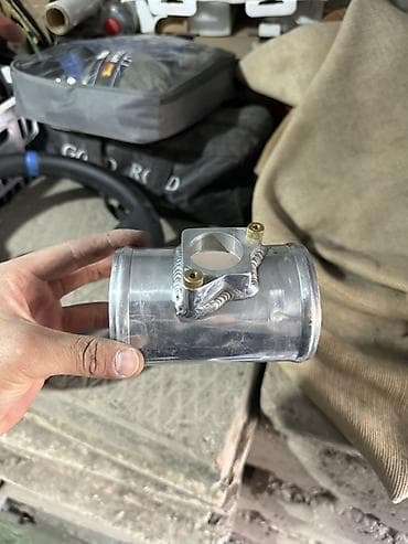 Курткалар: Алюминиевый патрубок под датчик/сенсор (блок под резьбу) - Материал — 1