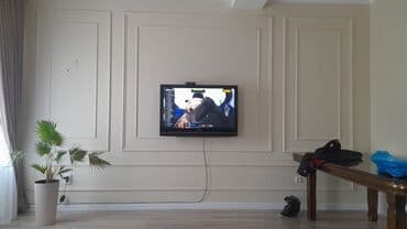 повесить телевизор на стену цена: Установки все виды телевизоров на стену любой сложности аккуратно и — 1