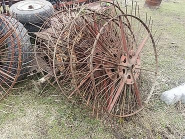 зерно мет: Продаю грабли боковые (ворошилка) в хорошем состоянии в г. Каинда — 4