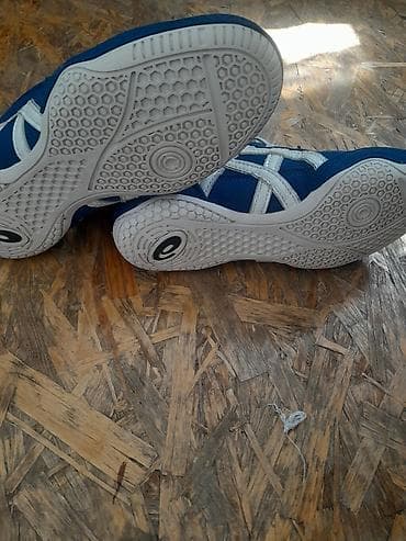 ортопедические обувь: Мужские кроссовки, 36, Asics, Новый, цвет - Синий, Самовывоз — 4