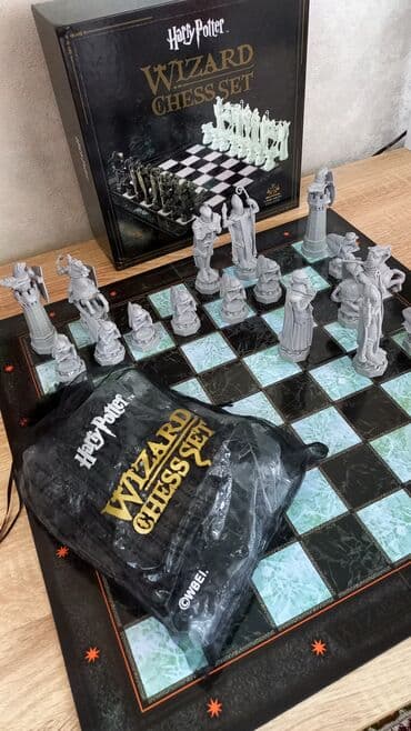 настольный теннис ош: Шахматный набор Wizard Chess Set по мотивам «Гарри Поттера». ♟️В — 8