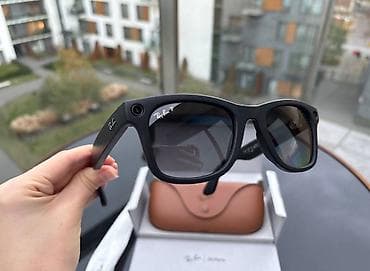 Аксессуары: Солнцезащитные очки очки, Ray-Ban, Унисекс, Вайфареры, Линзы градиентные, Б/у — 3