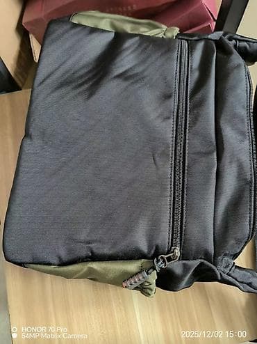 Зер буюмдар: Сумка через плечо удобная многокарманнаятемного зелёного и черно — 2