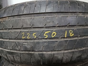 225 55 18 шина: Шины 225 / 50 / R 18, Лето, Б/у, 1 шт, Легковые, Япония — 1