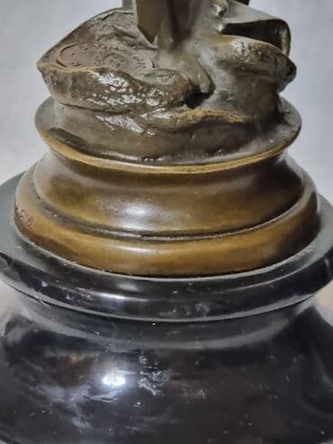 бронзовые подсвечники антиквариат: БРОНЗОВАЯ статуэтка ДРЕВНЕГРЕЧЕСКАЯ БОГИНЯ ПРОВОСУДИЯ ФОМИДА — 8