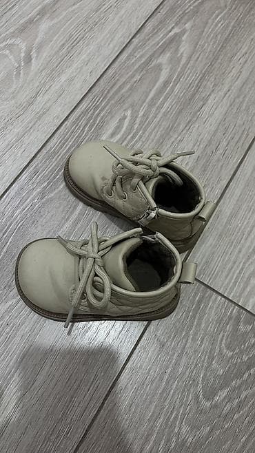 детская ортопедическая обувь бишкек: Демисезонные ботинки для девочки, 19 размер, цвет бежевый — 2