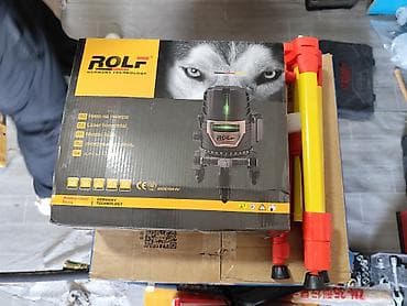 Бизнес үчүн жабдуулар: Лазерный уровень ROLF (Germany Technology), зеленый луч Описание: - — 4