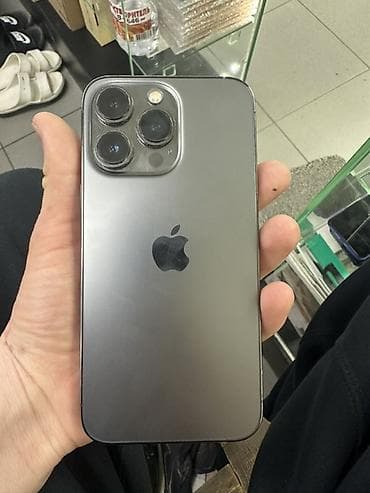 iphone 13 про: IPhone 13 Pro Max, Б/у, 256 ГБ, Графит, 90 % — 1