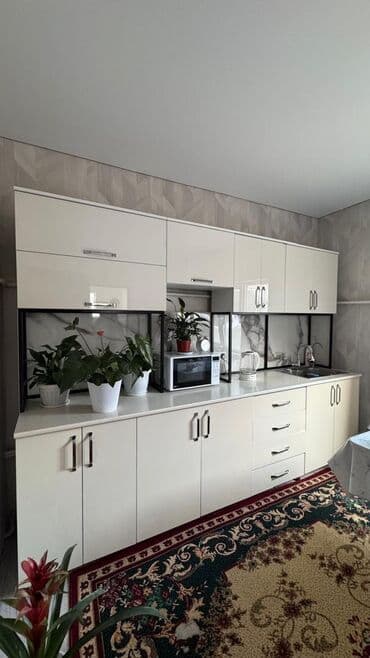 Ашкана гарнитурлары: Ашкана гарнитуру, Колдонулган, түсү - Ак — 1