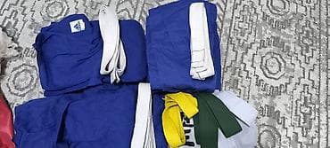 Рубашки: Кимоно для дзюдо. Комплектация: - куртка с плотным переплетением и — 6