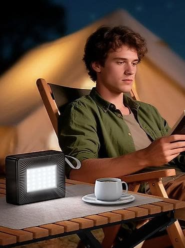 Повербанк Hoco с LED-фонарём, 50 000 мА·ч, 22.5 Вт - Емкость: 50 000 — 8