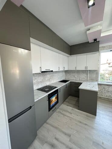 шкаф буушный: Кухни на заказ в современном минималистичном стиле - Планировки — 21