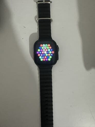 smart wach: Смарт‑часы в стиле «ультра» с комплектом аксессуаров. Комплектация: - — 2