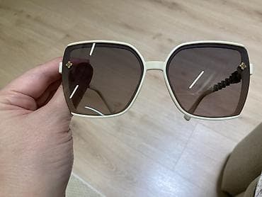 Аксессуары: Солнцезащитные очки очки, Женские, Квадратные, Линзы градиентные, Новый — 3