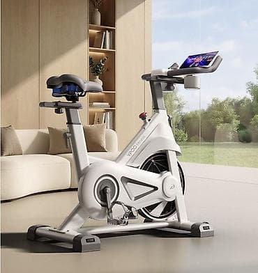 куплю книги бу бишкек: Велотренажер для дома YPOO Fitness - Маховик 8 кг — плавный ход и — 3