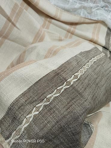 чехол нот 7: Комплект штор, С тюлем в комплекте, Готовое изделие, Для зала — 5